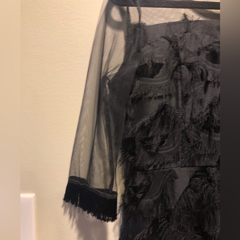Black dress with sleeves